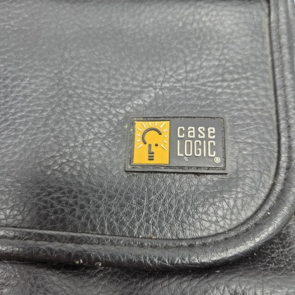 Case Logic Black Camera Bag Shoulder Strap Padded Organizer DSLR Film